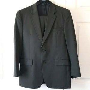 Joseph A Bank men's suit coat size 40R dark green